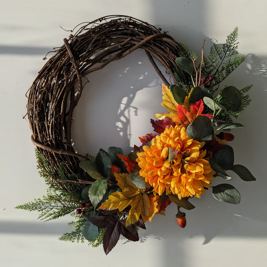 Fall Wreath Decoration Workshop