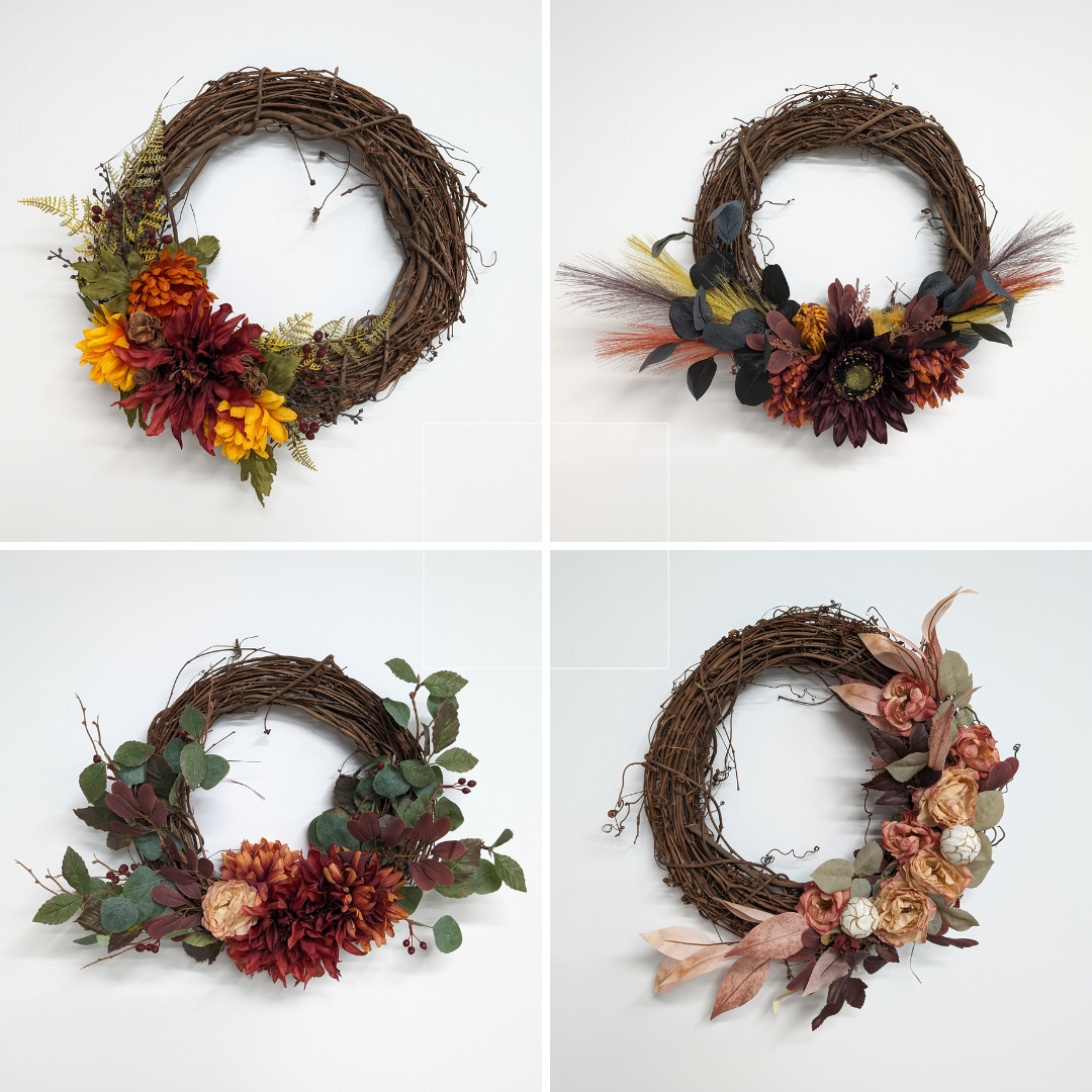 Fall Wreath Decoration Workshop