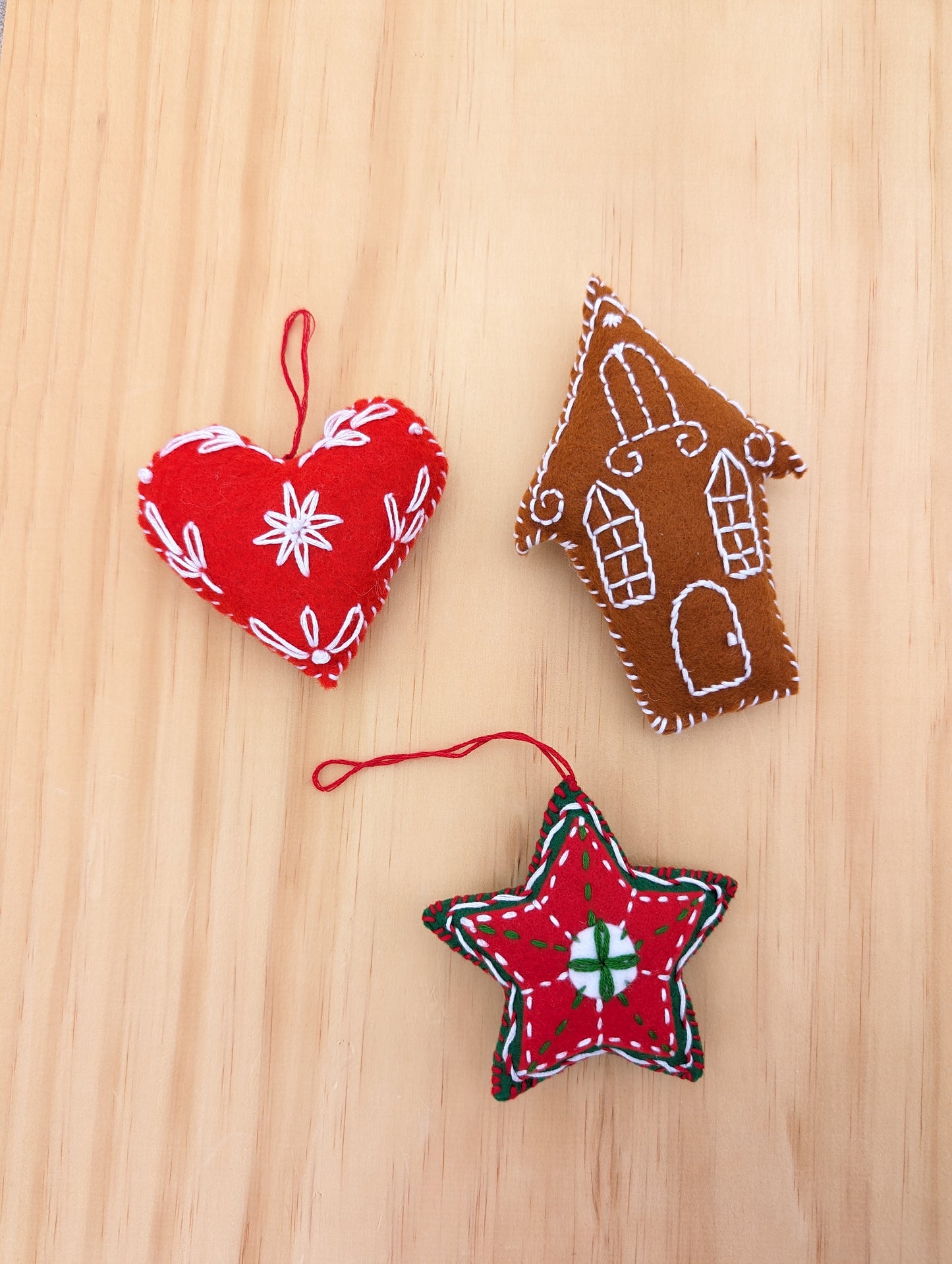 Felt Christmas Ornament Workshop for Kids Ages 10-17