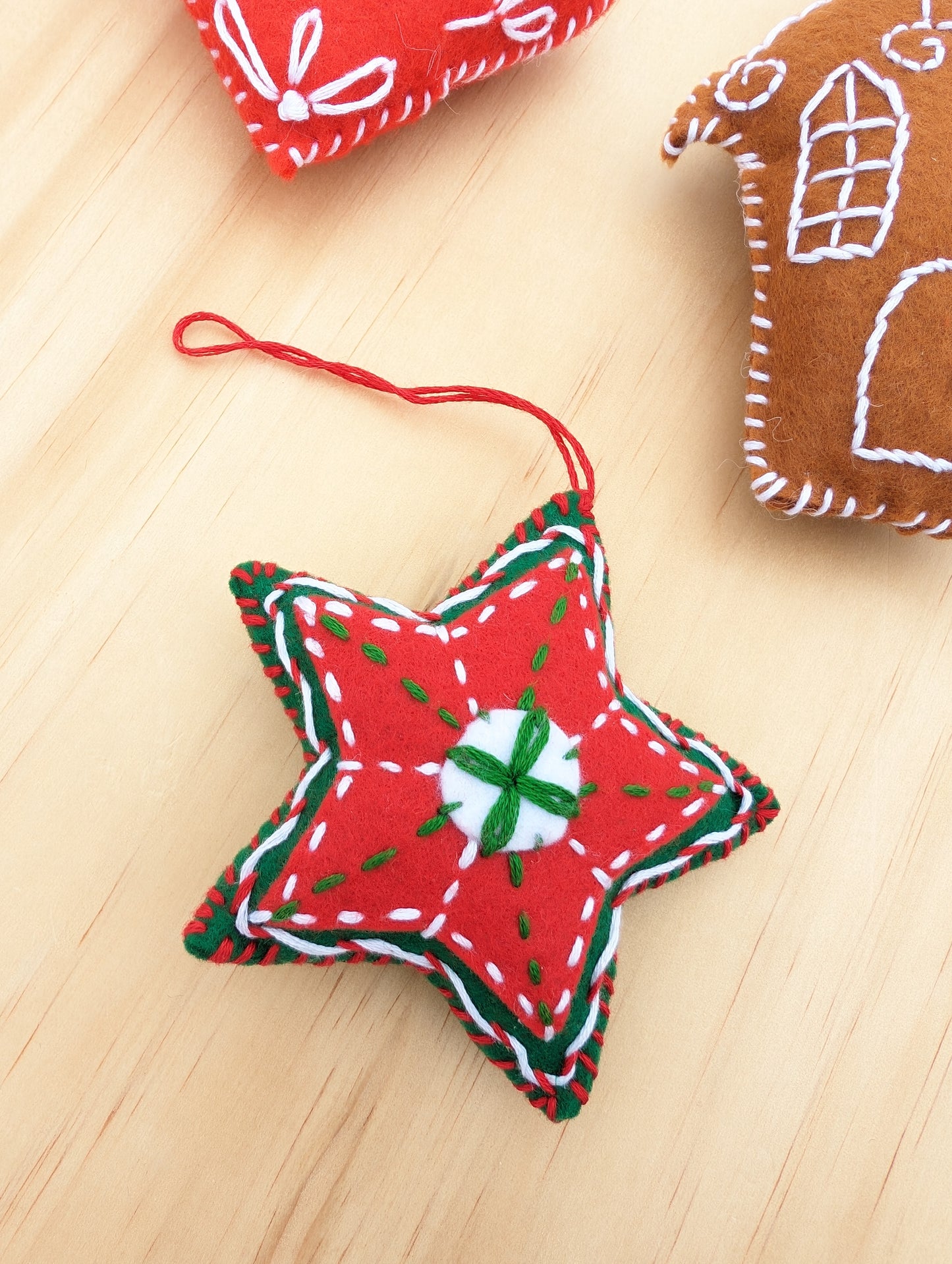 Felt Christmas Ornament Workshop for Kids Ages 10-17